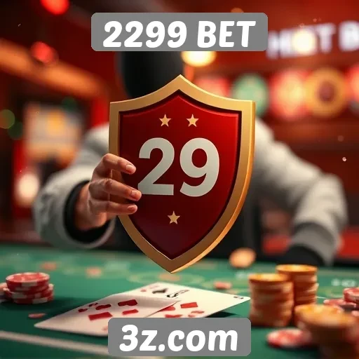 Como a segurança é garantida na 2299 BET