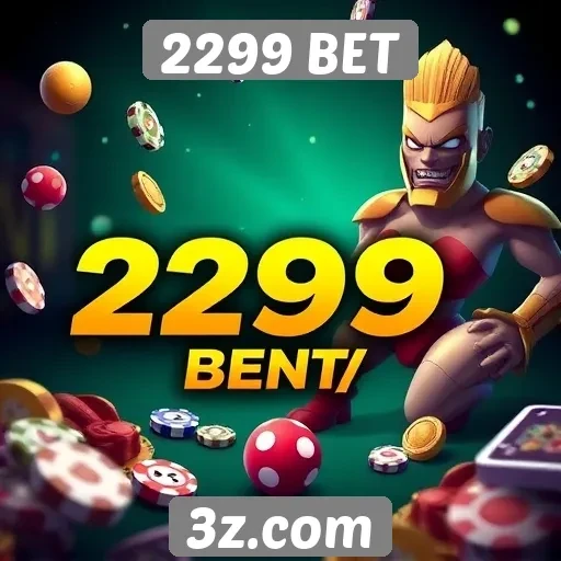 Variedade de jogos disponíveis no 2299 BET